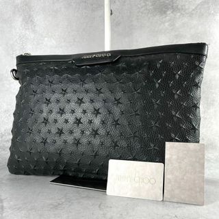 JIMMY CHOO - 入手困難✨ ジミーチュウ クラッチバッグ エンボス JIMMY CHOO - 入手困難✨ ジミーチュウ クラッチバッグ エンボス