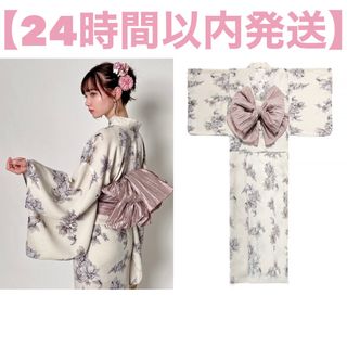 有松鳴海絞り 浴衣 夏着物 綿 市松 花柄 転がさ kimono A-1209 有松鳴海絞り 浴衣 夏着物 綿 市松 花柄 転がさ kimono A-1209