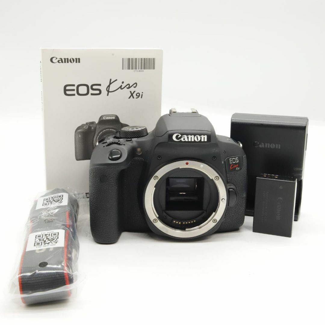 シャッター回数15704回!】□ほぼ新品□EOS Kiss X9i ボディー シャッター回数15704回!】□ほぼ新品□EOS Kiss X9i ボディー