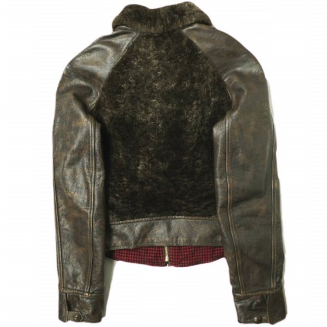RRL - RRL ダブルアールエル Shearling & Leather Jacket シアリング & レザージャケット 282812905001 1 ダークブラウン 革ジャン Double RL グリズリー ムートン 熊ジャン レディース 定価397,100円 アウター【中古】【RRL】の通販 by USED SELECT SHOP LOOP ラクマ店 RRL - RRL ダブルアールエル Shearling & Leather Jacket シアリング & レザージャケット 282812905001 1 ダークブラウン 革ジャン Double RL グリズリー ムートン 熊ジャン レディース 定価397,100円 アウター【中古】【RRL】の通販 by USED SELECT SHOP LOOP ラクマ店