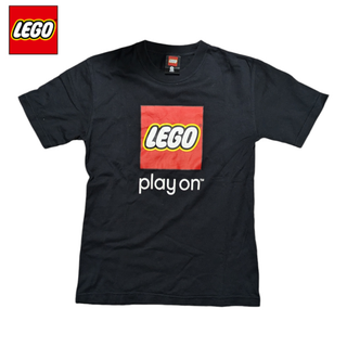 レゴ(Lego)のLEGO ブラック ボックスロゴ 半袖Tシャツ(Tシャツ/カットソー(半袖/袖なし))