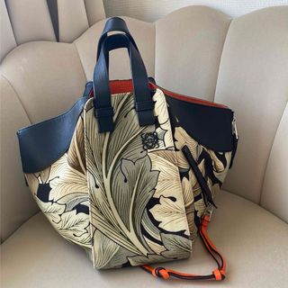 LOEWE - LOEWE ハンモック ボタニカル ミディアム キャンバスの LOEWE - LOEWE ハンモック ボタニカル ミディアム キャンバスの
