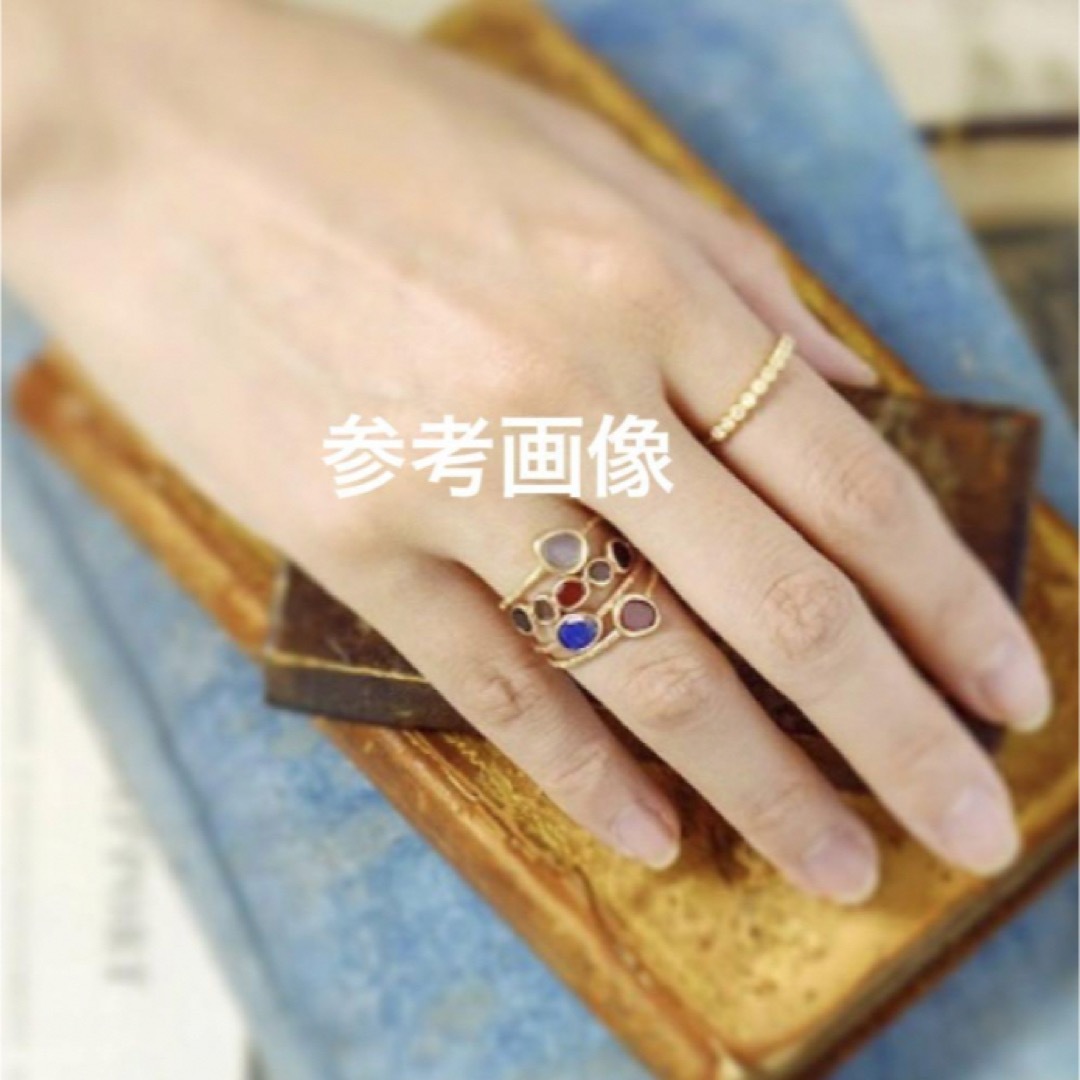 agete - レア美品☆スキニーストーンリング 10号の通販 by も agete - レア美品☆スキニーストーンリング 10号の通販 by も