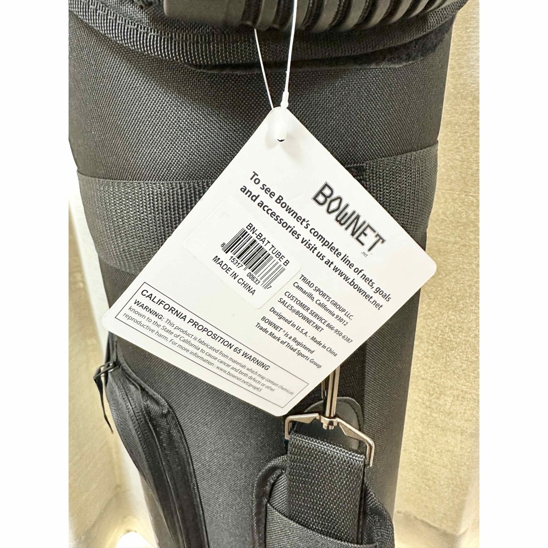 未使用 Bownet ボウネット バットケース キャリー付き 野球 ②の 未使用 Bownet ボウネット バットケース キャリー付き 野球 ②の