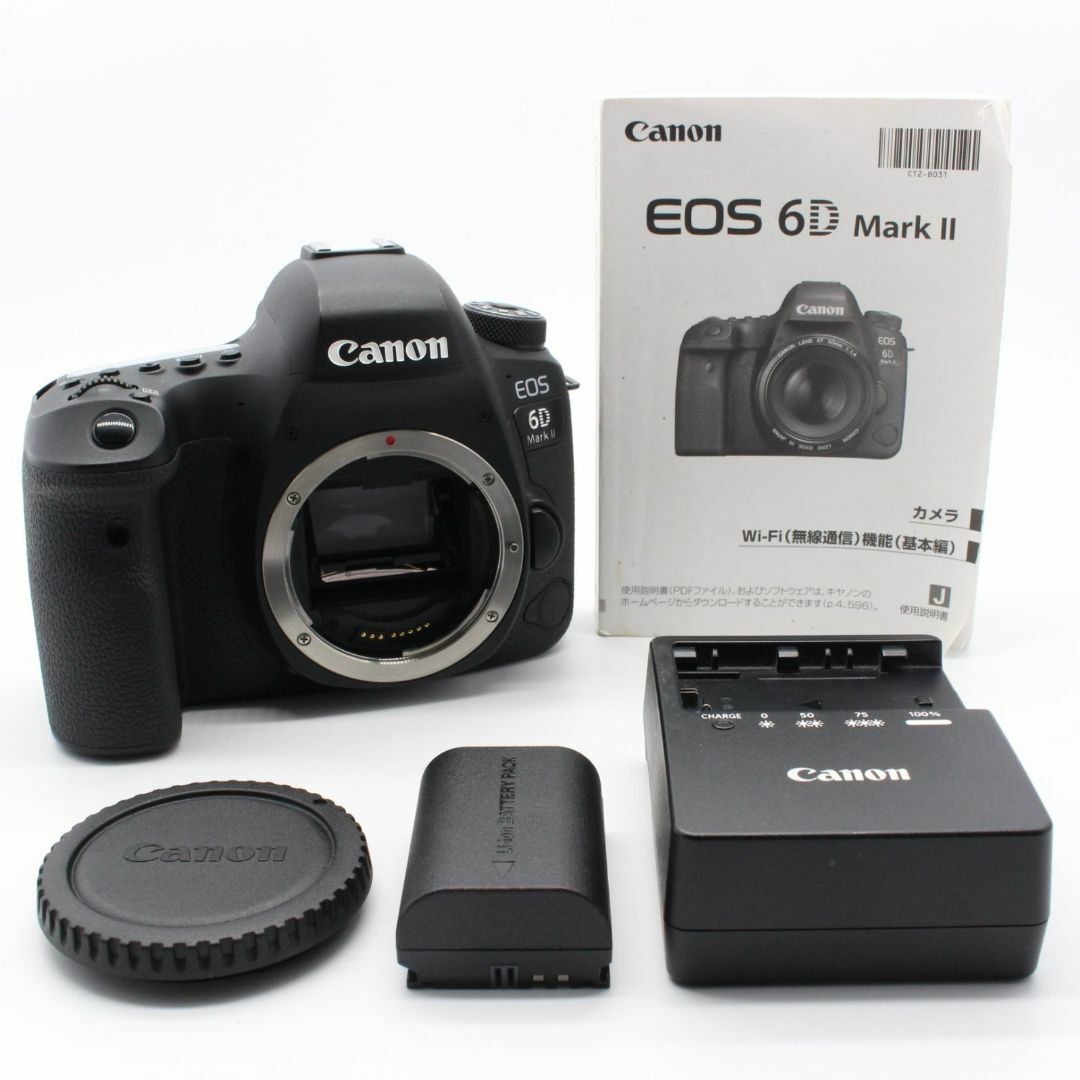☆美品☆Canon EOS 6D Mark II ボディ ショット数226 ☆美品☆Canon EOS 6D Mark II ボディ ショット数226