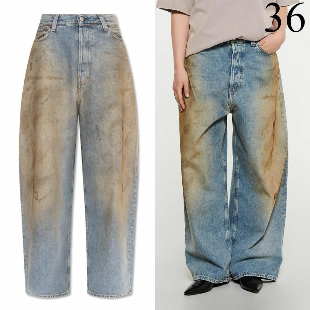 Acne Studios - 36 ACNE STUIDIOS ペニシリン SUPER BAGGY 2023F Acne Studios - 36 ACNE STUIDIOS ペニシリン SUPER BAGGY 2023F