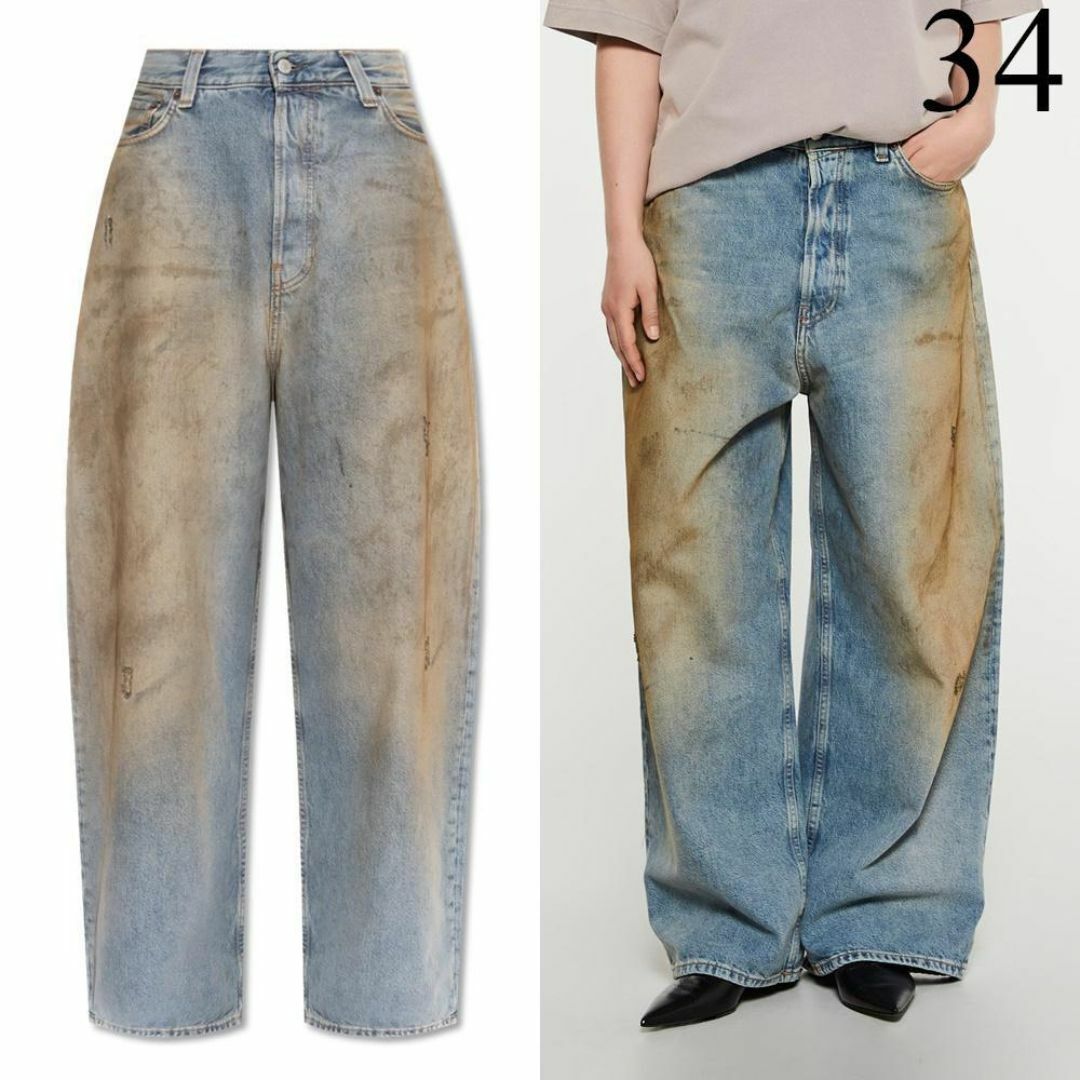 Acne Studios - 34 ACNE STUIDIOS ペニシリン SUPER BAGGY 2023F Acne Studios - 34 ACNE STUIDIOS ペニシリン SUPER BAGGY 2023F