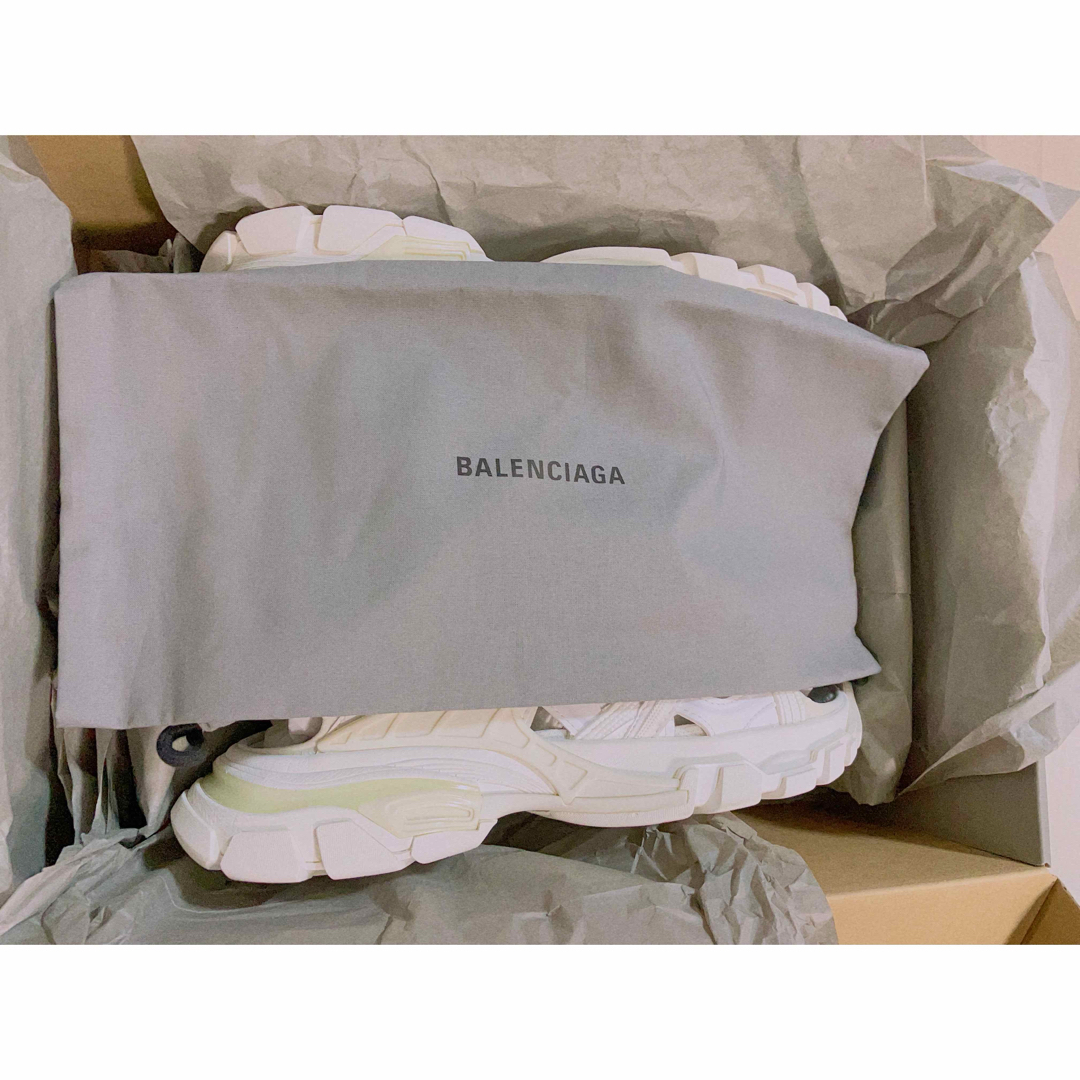 BALENCIAGA - 最終値下げバレンシアガ メンズサンダル ホワイト BALENCIAGA - 最終値下げバレンシアガ メンズサンダル ホワイト