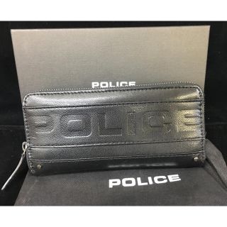 ポリス(POLICE)の正規代理店購入品新品未使用ポリスラウンド財布PA58102-10上代15660円(長財布)