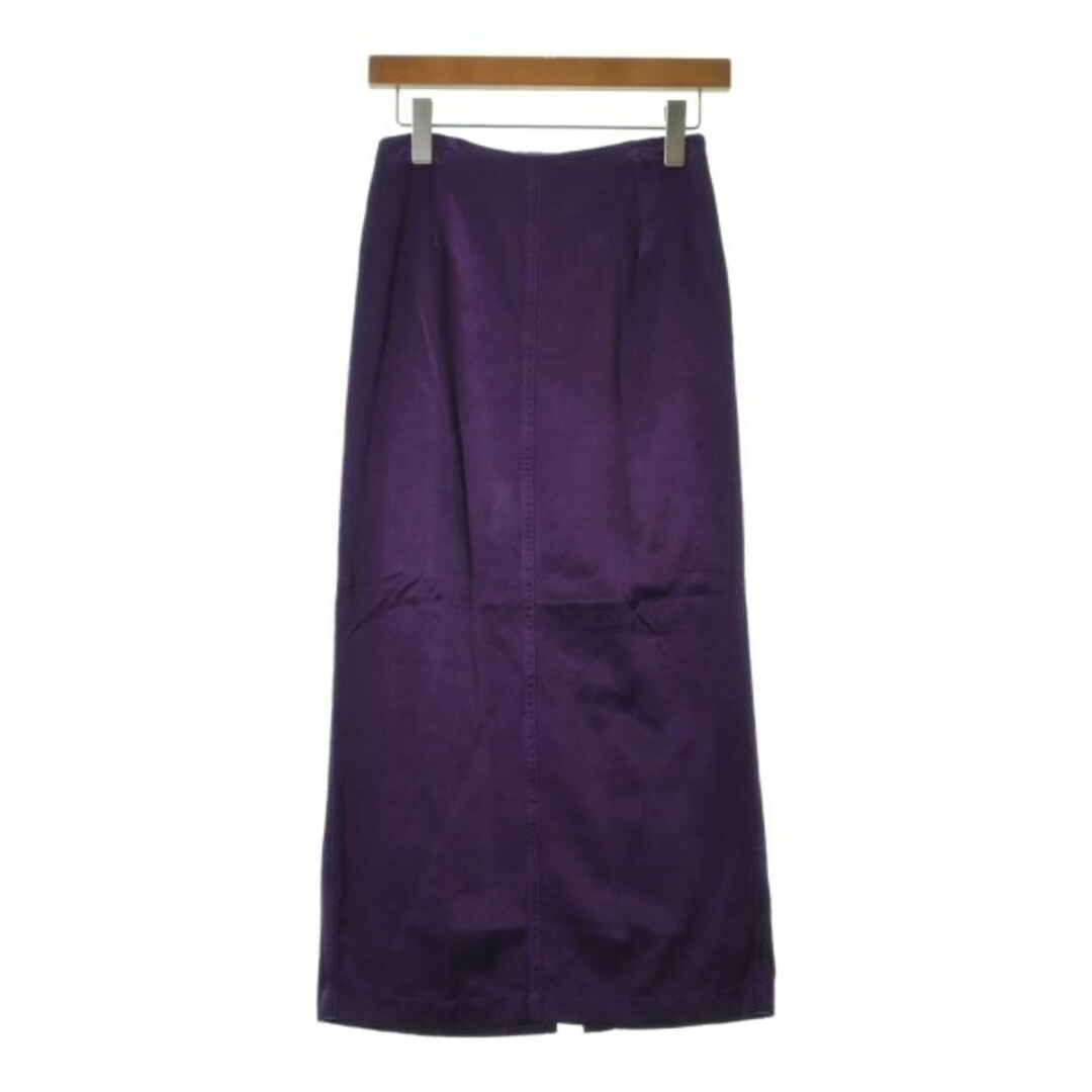 DRIES VAN NOTEN ロング・マキシ丈スカート 34(XS位) 紫 【古着】 DRIES VAN NOTEN ロング・マキシ丈スカート 34(XS位) 紫 【古着】