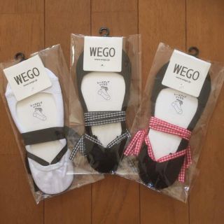 ウィゴー(WEGO)のWEGO レディースソックス 3足(ソックス)