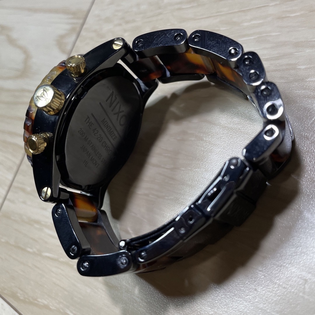 NIXON - NIXON MINIMIZE THE 42-20 CHRONOレディース 腕時計の NIXON - NIXON MINIMIZE THE 42-20 CHRONOレディース 腕時計の