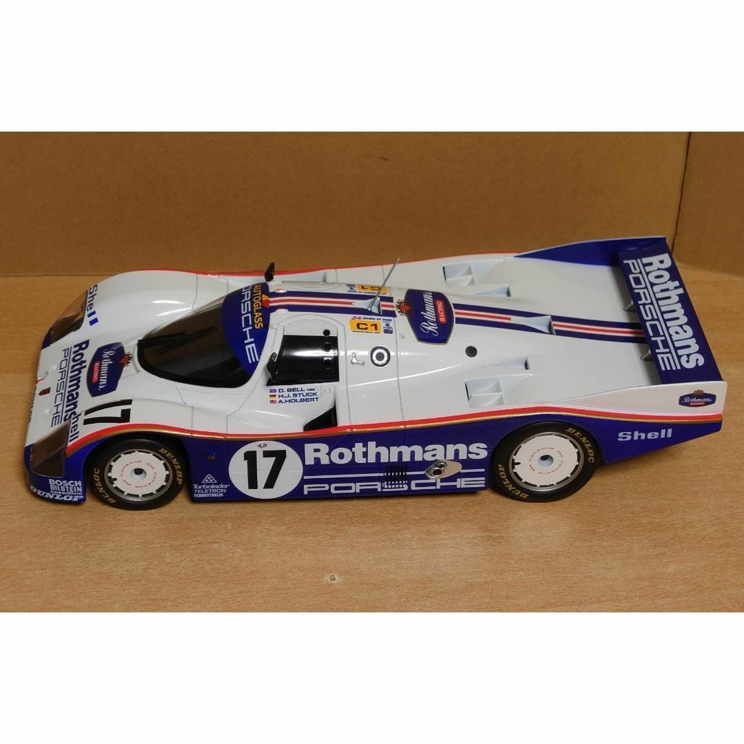 1/18 ポルシェ962C ロスマンズ ルマン1987優勝車 ROTHMANSの通販 1/18 ポルシェ962C ロスマンズ ルマン1987優勝車 ROTHMANSの通販