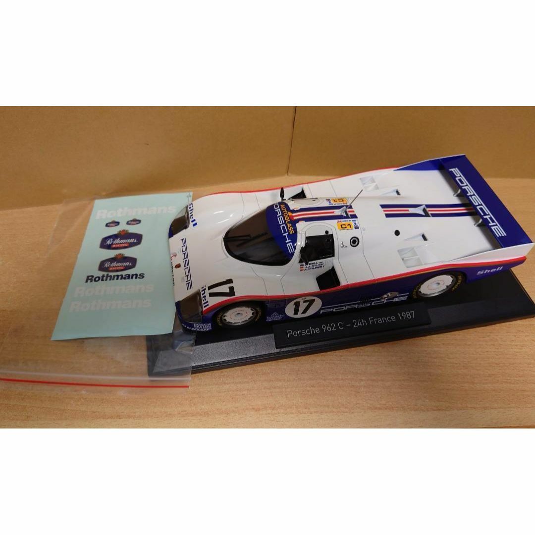 1/18 ポルシェ962C ロスマンズ ルマン1987優勝車 ROTHMANSの通販 1/18 ポルシェ962C ロスマンズ ルマン1987優勝車 ROTHMANSの通販