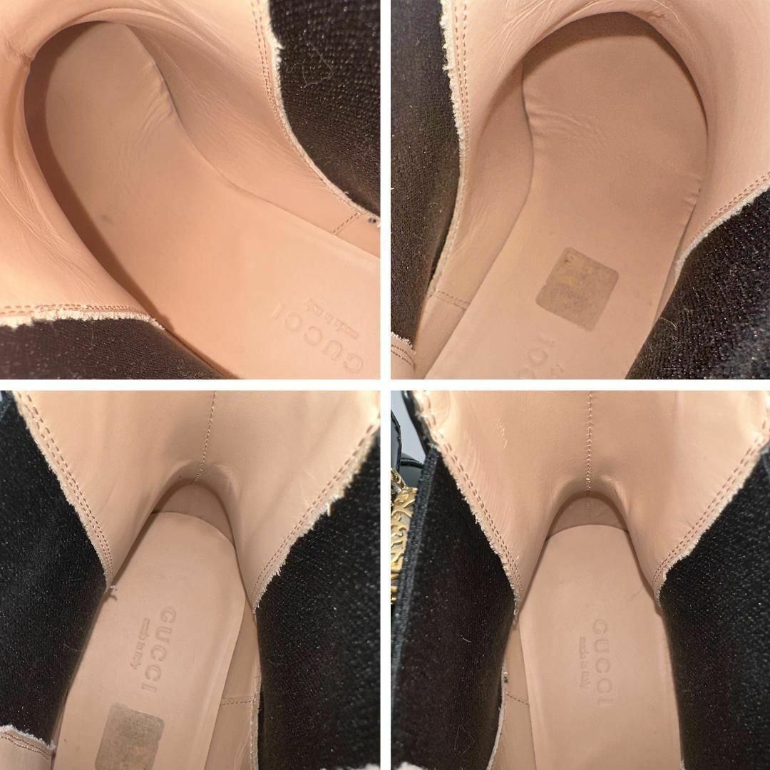 GUCCI - 【定価18万円】美品 グッチ 厚底 ブーツ マーモント GUCCI - 【定価18万円】美品 グッチ 厚底 ブーツ マーモント