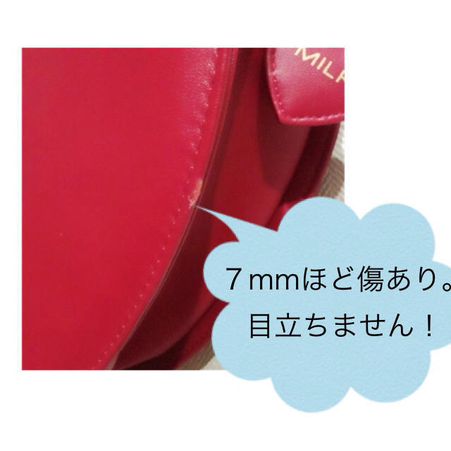 MILK(ミルク)のMILK*ハートbag♡ レディースのバッグ(ハンドバッグ)の商品写真