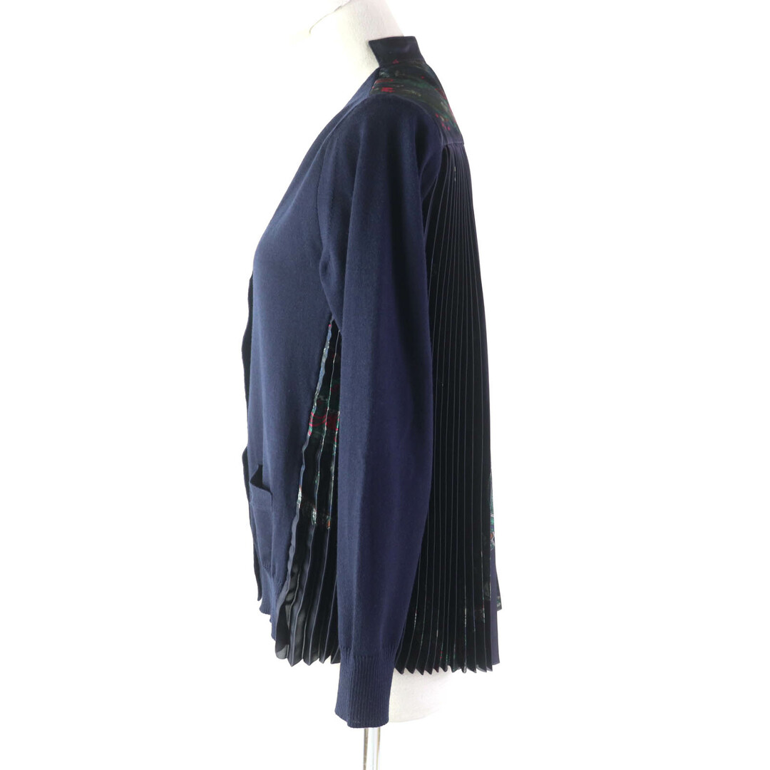 美品☆Sacai サカイ 19AW 19-04567 シェルボタン付 ペイズリー柄 美品☆Sacai サカイ 19AW 19-04567 シェルボタン付 ペイズリー柄