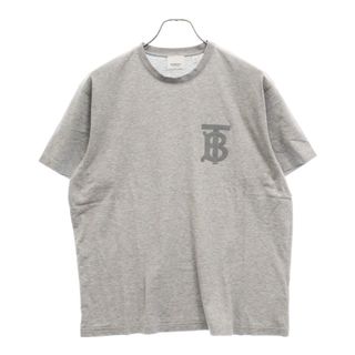 バーバリー(BURBERRY)のBURBERRY バーバリー TBロゴプリント クルーネック 半袖Tシャツ カットソー グレー 8031243(Tシャツ/カットソー(半袖/袖なし))