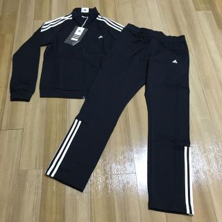 アディダス(adidas)の《新品》adidasアディダス☆裏トリコット CLIMA ジャージ上下セット L(セット/コーデ)