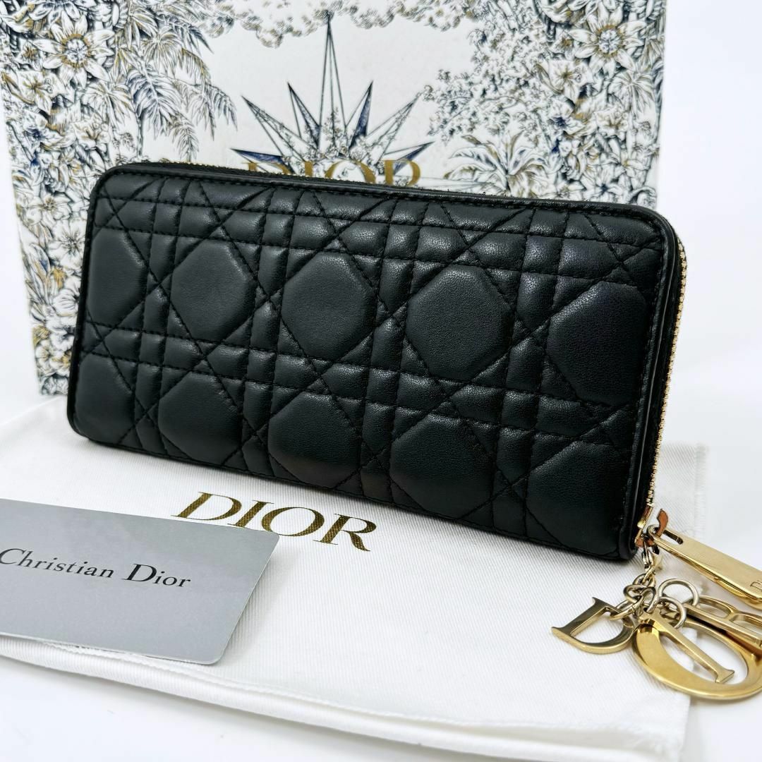 Dior】長財布 ブラック LADY DIOR 程遠かっ Dior】長財布 ブラック LADY DIOR 程遠かっ
