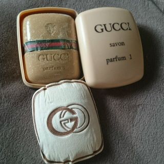 グッチ(Gucci)のグッチ 石鹸&ケース(ボディソープ/石鹸)