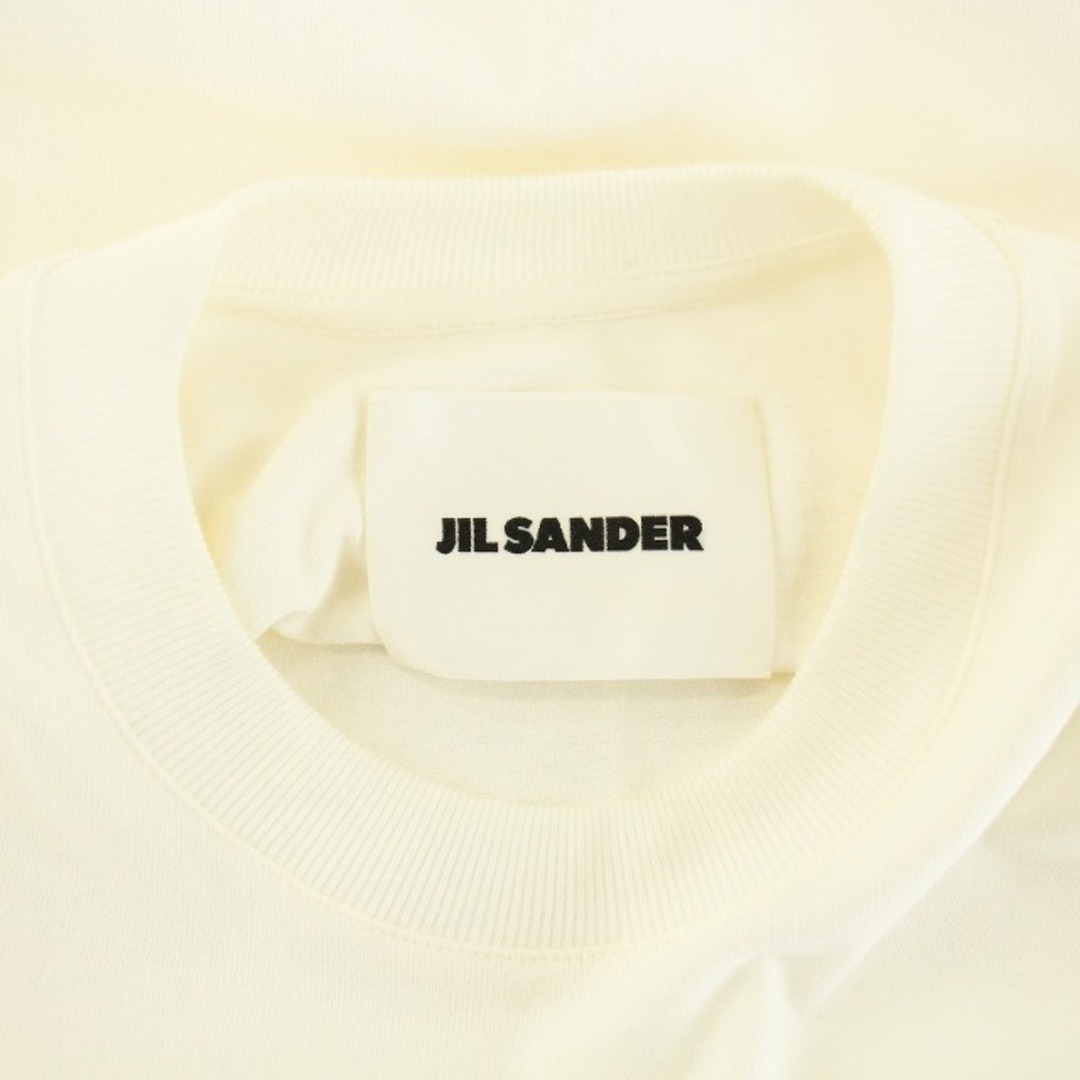 JIL SANDER Tシャツ ロゴ プリント クルーネック 半袖 XS 白 JIL SANDER Tシャツ ロゴ プリント クルーネック 半袖 XS 白