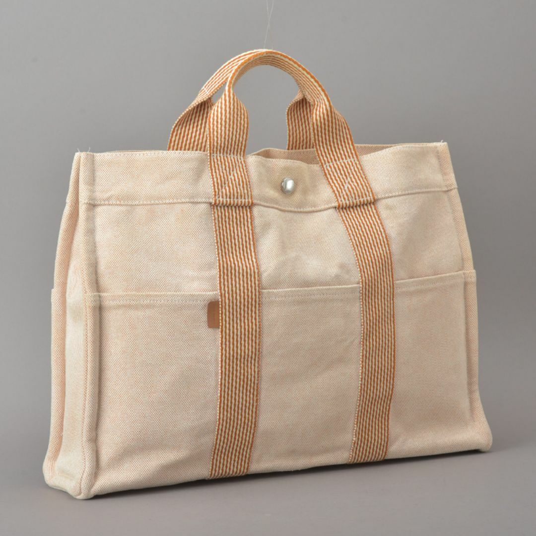 HERMES◇エルメス ニューフールトゥMM トートバッグ オレンジ HERMES◇エルメス ニューフールトゥMM トートバッグ オレンジ