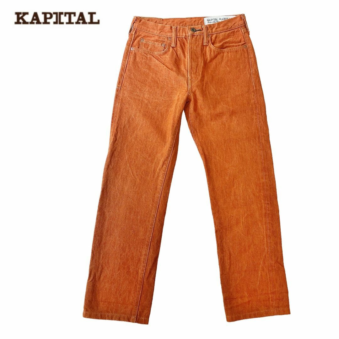 KAPITAL】シンチバックデニム/CISCO/岡山御津工場/28☆キャピタル KAPITAL】シンチバックデニム/CISCO/岡山御津工場/28☆キャピタル