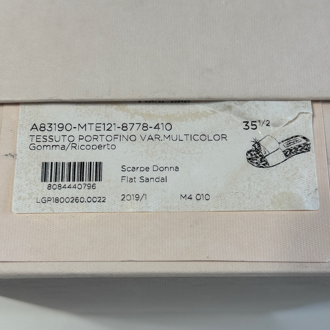 ☆新品☆【セルジオロッシ】フラットサンダル35 1/2・23cm前後 ☆新品☆【セルジオロッシ】フラットサンダル35 1/2・23cm前後