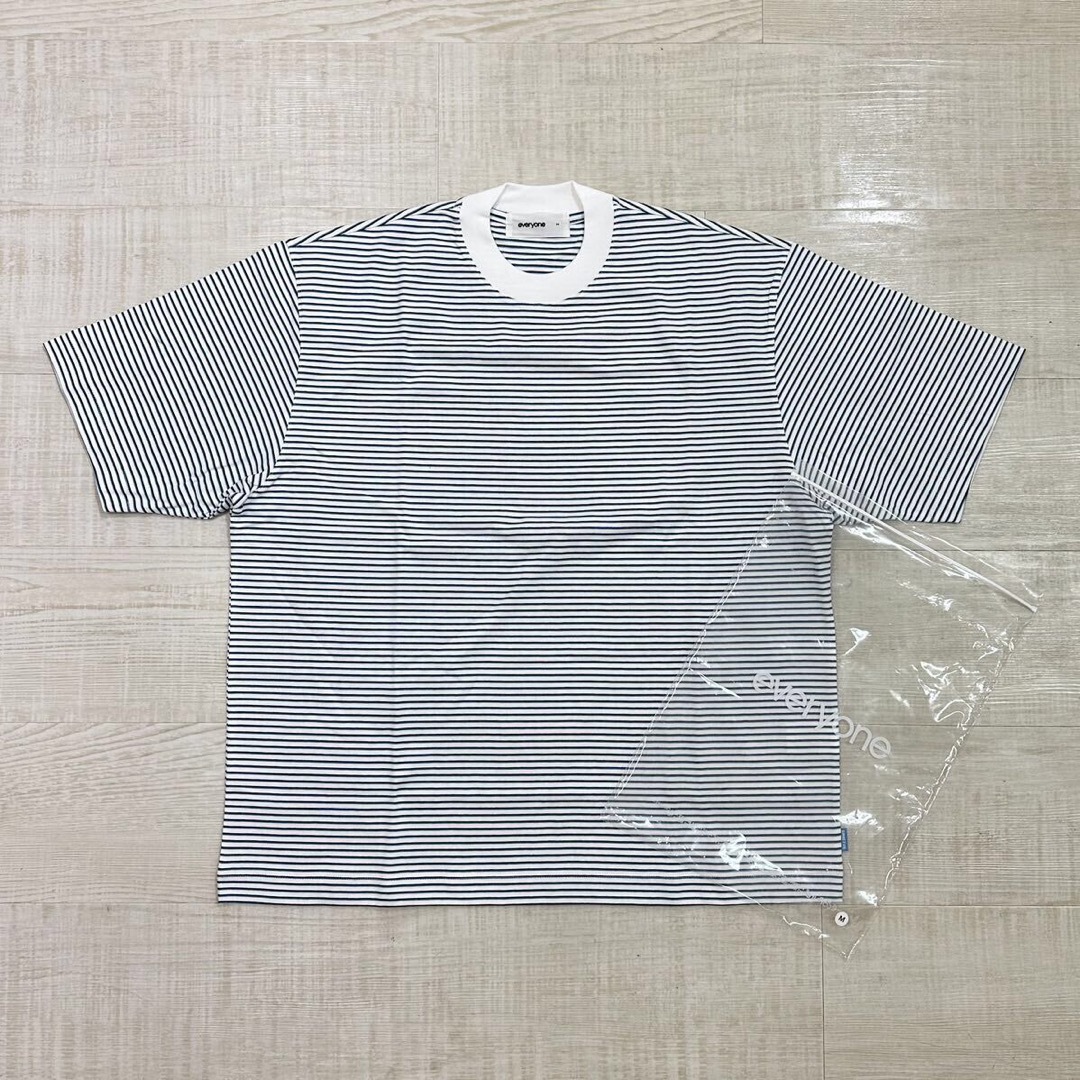 24ss 新品 everyone GIMME FIVE ボーダー Tシャツ Mの通販 by ち 24ss 新品 everyone GIMME FIVE ボーダー Tシャツ Mの通販 by ち