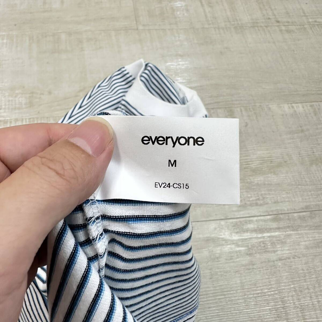 24ss 新品 everyone GIMME FIVE ボーダー Tシャツ Mの通販 by ち 24ss 新品 everyone GIMME FIVE ボーダー Tシャツ Mの通販 by ち