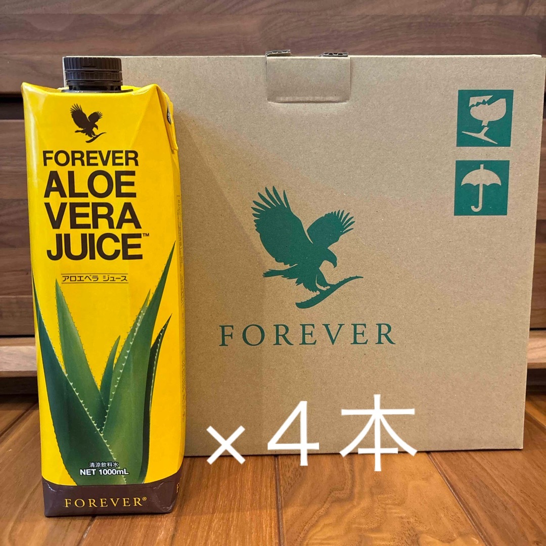アロエベラジュース 1000ml 大き 4本セット フォーエバー アロエベラジュース 1000ml 大き 4本セット フォーエバー