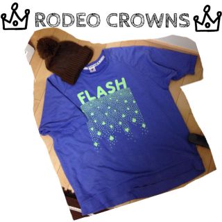 ロデオクラウンズ(RODEO CROWNS)のロデオ スウェットワンピ(ミニワンピース)