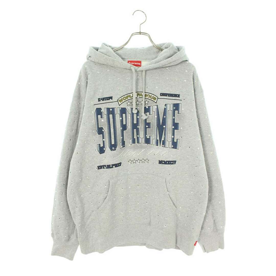 Supreme - シュプリーム 21AW Rhinestone Hooded Sweatshirt Supreme - シュプリーム 21AW Rhinestone Hooded Sweatshirt