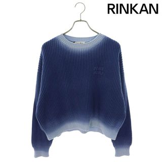 MIU MIU(ニット/セーター ・ ブルー・ネイビー/青色系)の MIU MIU(ニット/セーター ・ ブルー・ネイビー/青色系)の