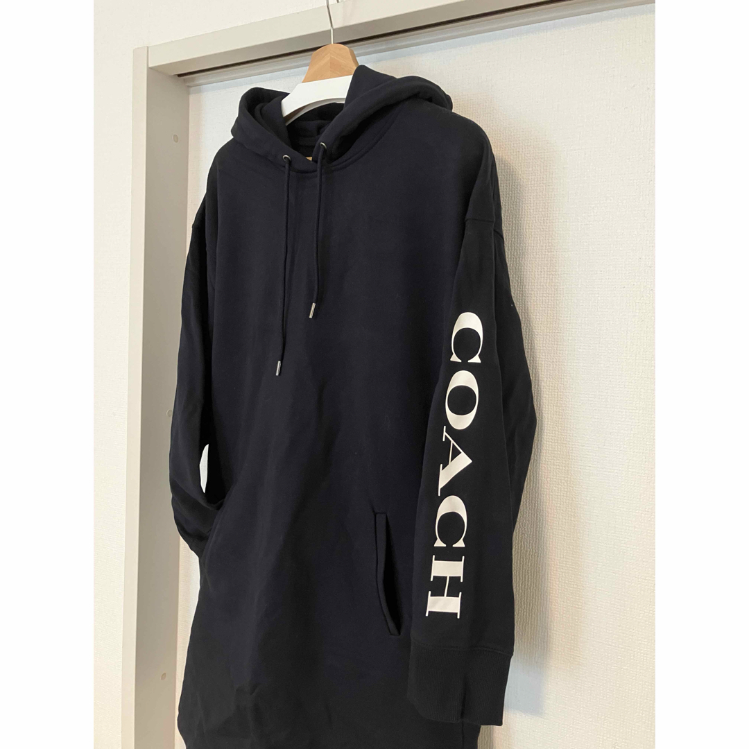 COACH - コーチ⭐︎エッセンシャルパーカードレス⭐︎極美品の COACH - コーチ⭐︎エッセンシャルパーカードレス⭐︎極美品の