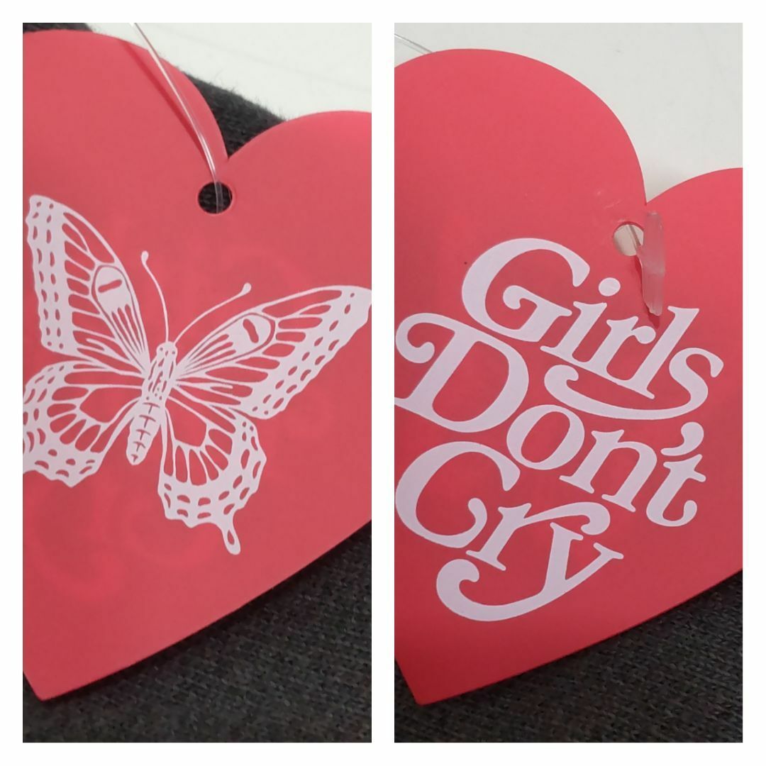 未使用ハートタグ付 Girls Don't Cry スエット XL D206 未使用ハートタグ付 Girls Don't Cry スエット XL D206