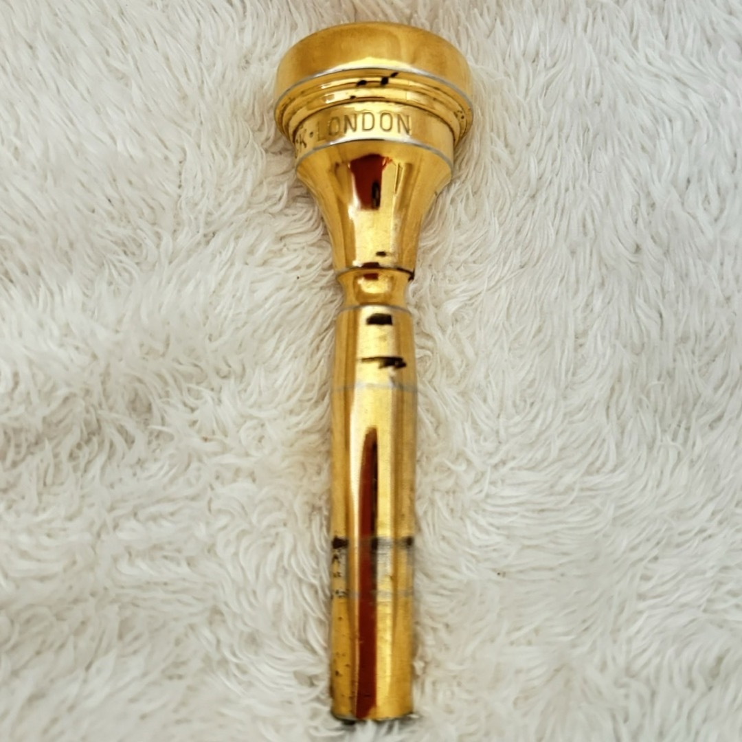 Denis Wick DW4882 4X 金メッキトランペットマウスピース Denis Wick DW4882 4X 金メッキトランペットマウスピース