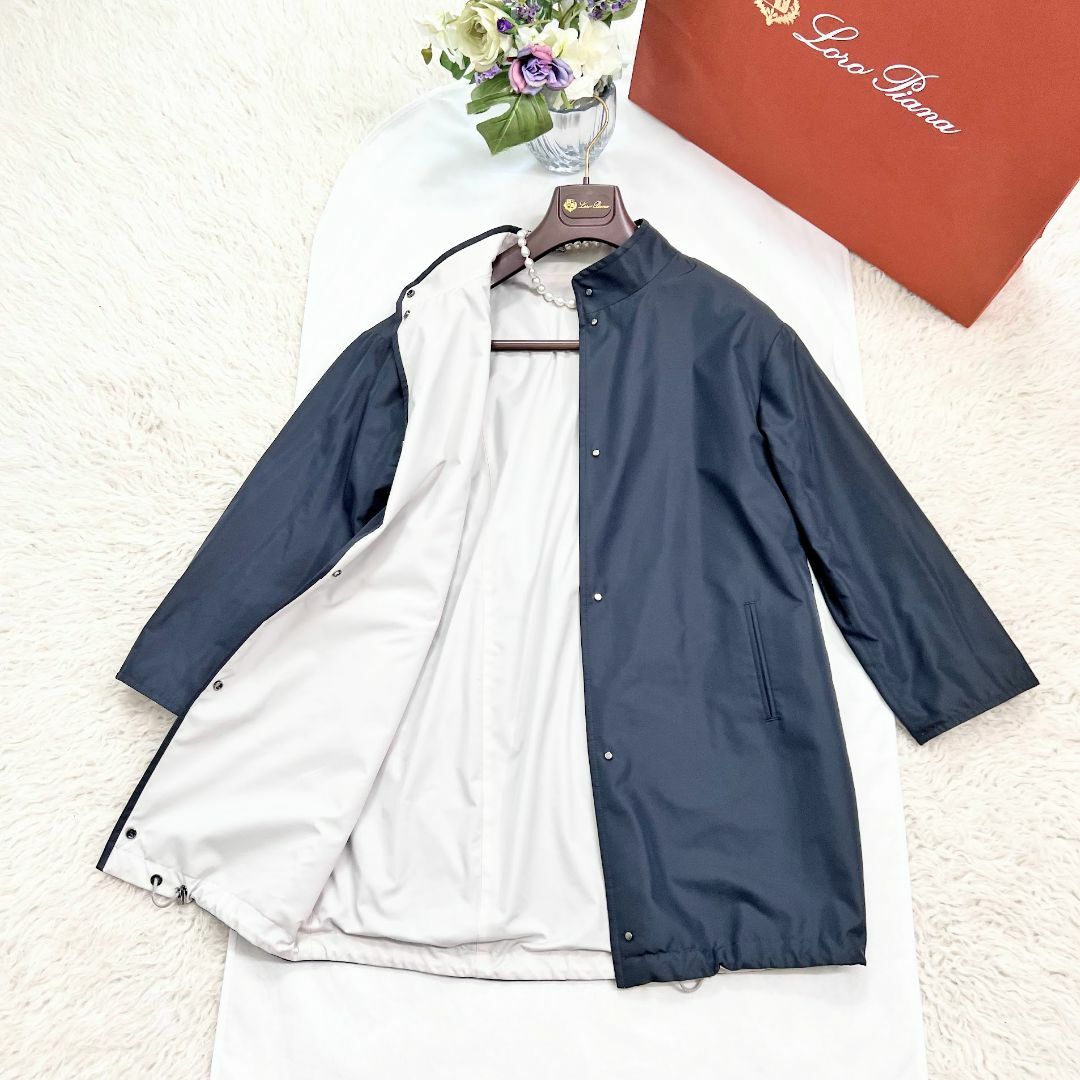 Loro Piana - ★Loro Piana★未使用★ストームシステム★シルク★撥水リバーシブルコート