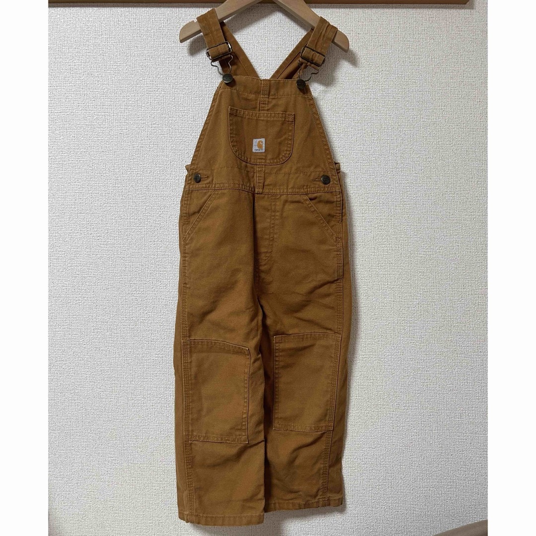 carhartt(カーハート)のcarhartt kids オーバーオール キッズ/ベビー/マタニティのキッズ服男の子用(90cm~)(パンツ/スパッツ)の商品写真