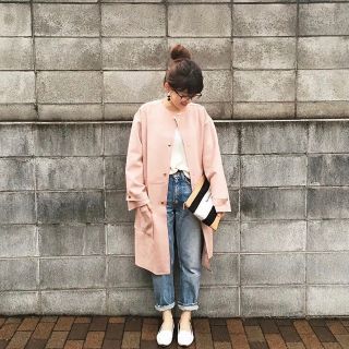 ザラ(ZARA)の完売品 ZARA フェイクスエードコート(ロングコート)