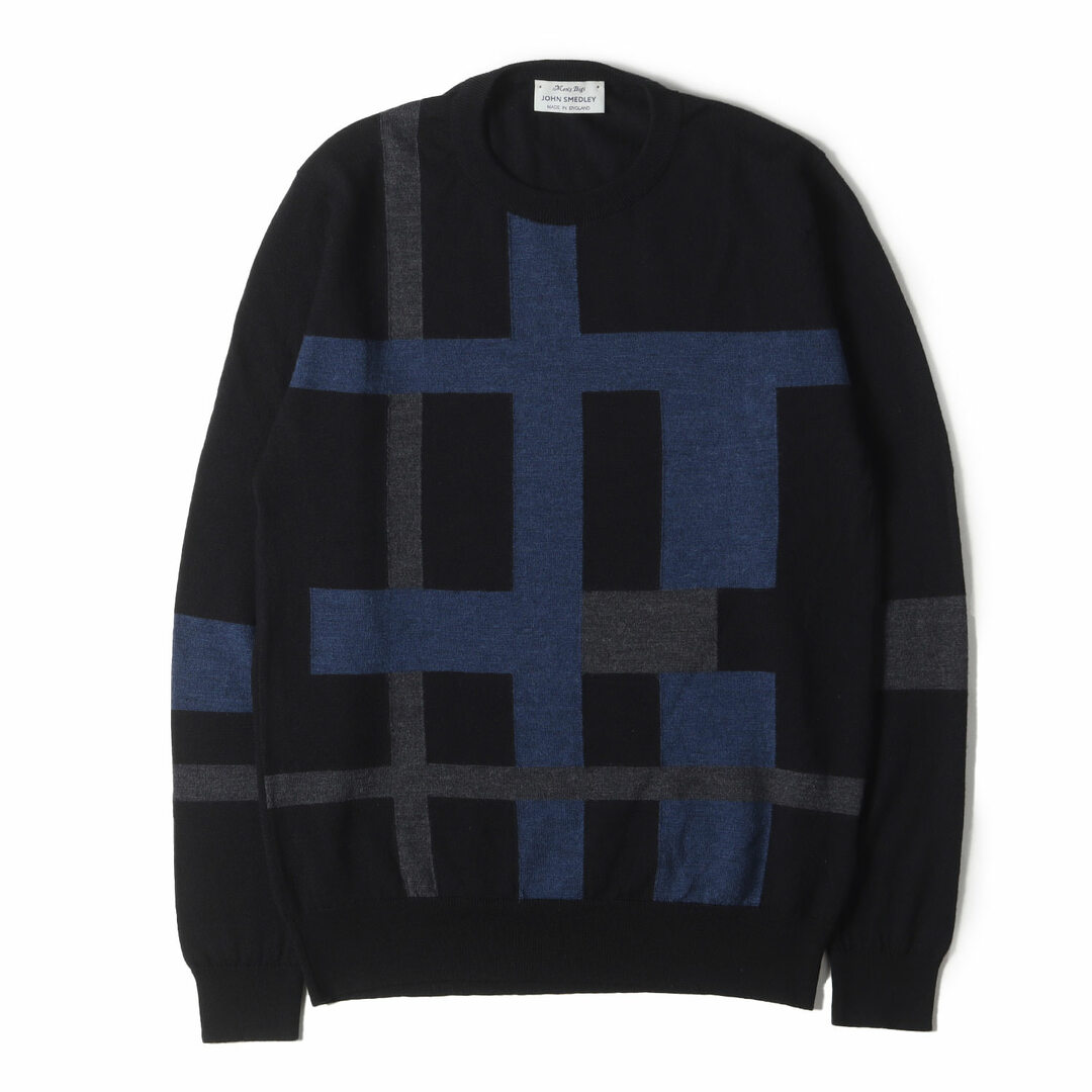 JOHN SMEDLEY ジョンスメドレー ウール ニット イギリス製 XS JOHN SMEDLEY ジョンスメドレー ウール ニット イギリス製 XS