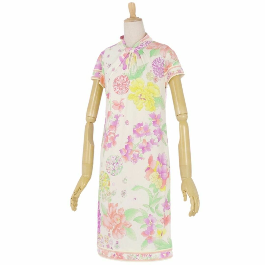 LEONARD - 極美品 レオナール LEONARD FASHION ワンピース 半袖 LEONARD - 極美品 レオナール LEONARD FASHION ワンピース 半袖