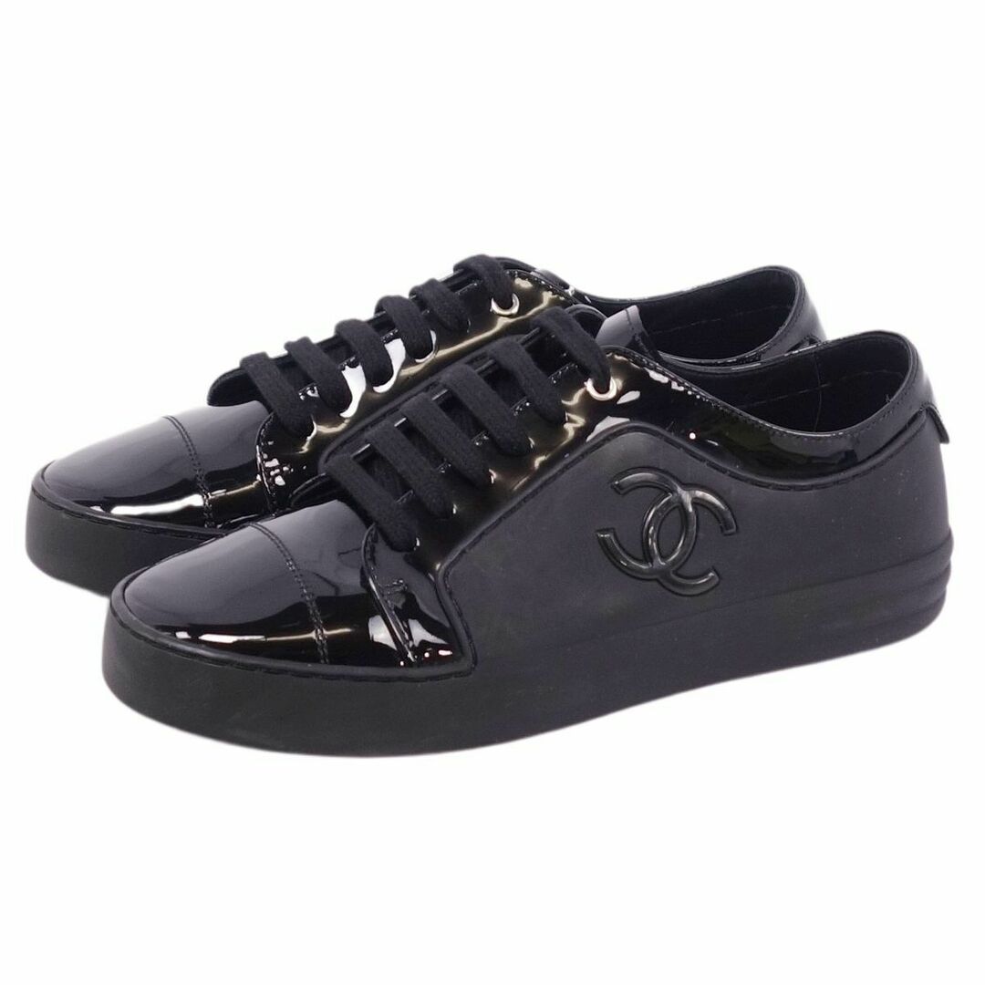 CHANEL - 美品 シャネル CHANEL スニーカー G32719 レースアップ CHANEL - 美品 シャネル CHANEL スニーカー G32719 レースアップ