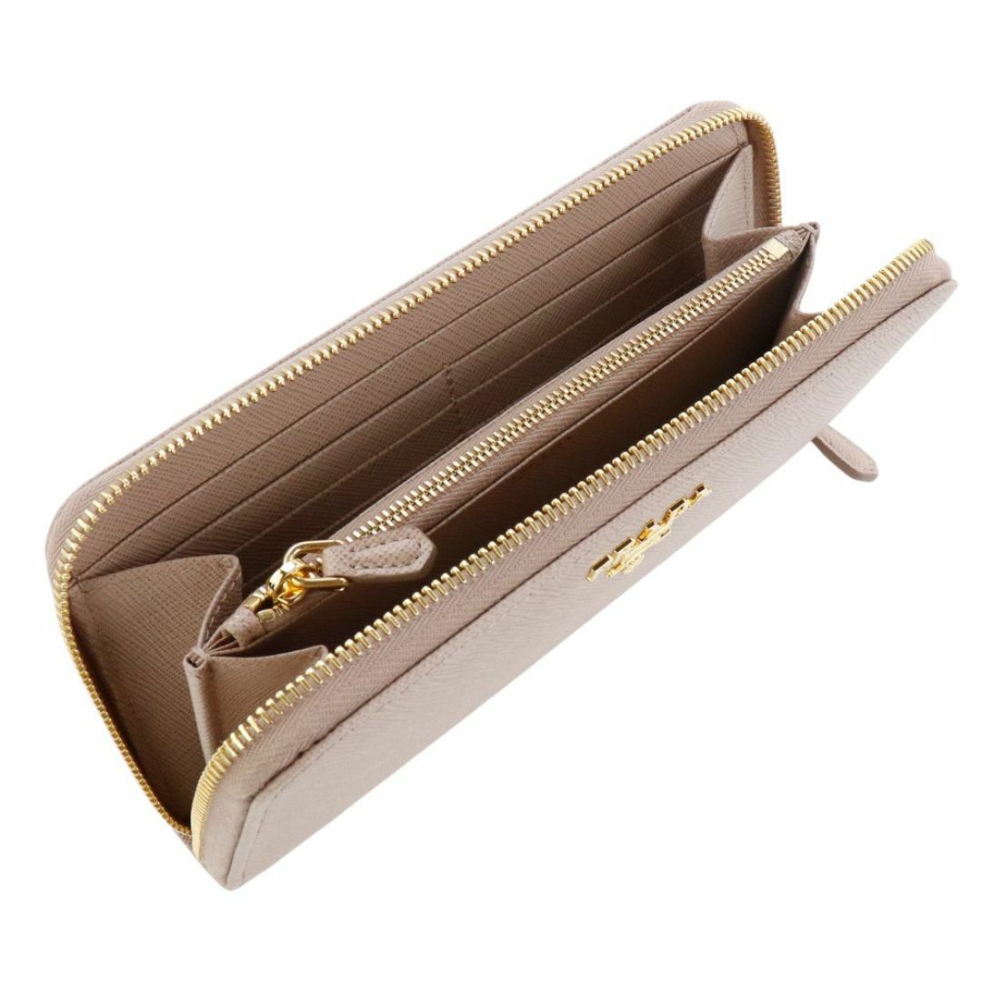PRADA - プラダ 財布 ラウンドファスナー 長財布 サフィアーノ PRADA - プラダ 財布 ラウンドファスナー 長財布 サフィアーノ