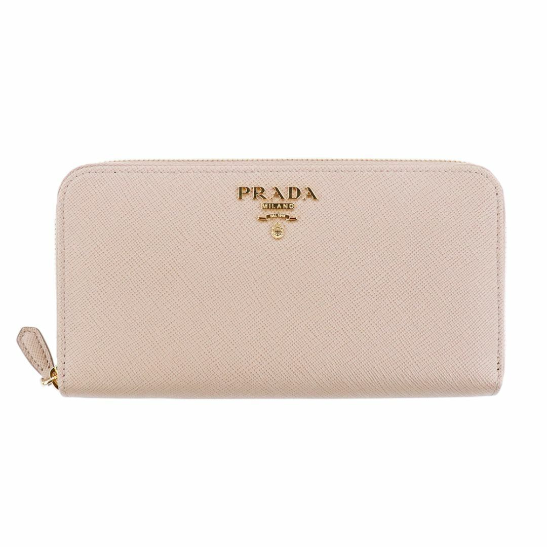 PRADA - プラダ 財布 ラウンドファスナー 長財布 サフィアーノ PRADA - プラダ 財布 ラウンドファスナー 長財布 サフィアーノ