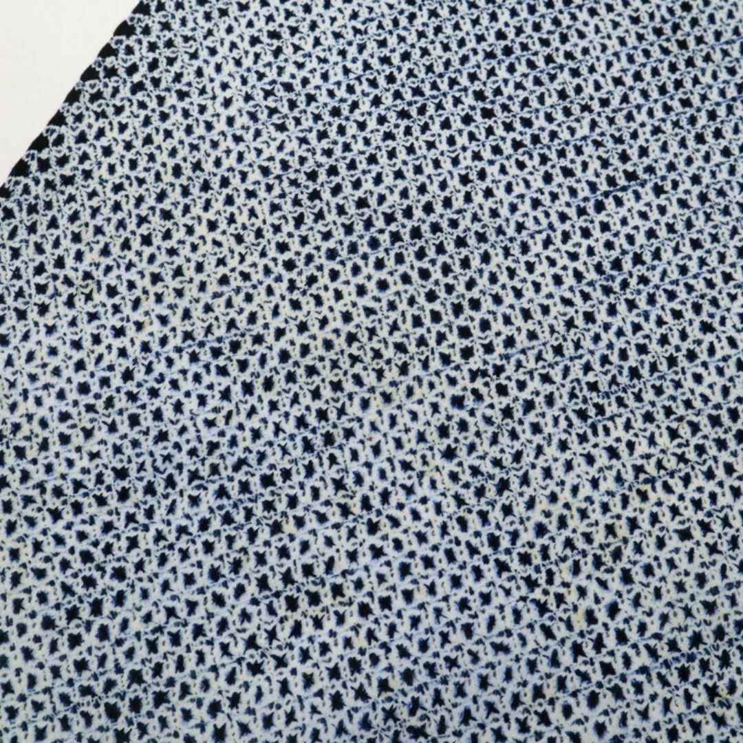 《手しぼり＊浴衣反物■キングサイズ◆総柄■紺◆木綿■◆夏着物■反24-224》 レディースの水着/浴衣(浴衣)の商品写真