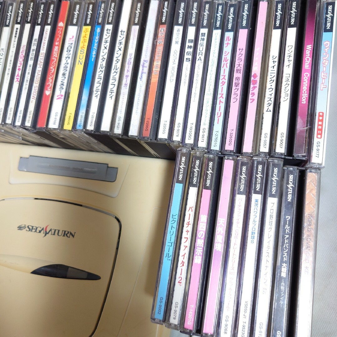 SEGA - セガサターン 本体+ソフト30枚セット ⑥の通販 by SEGA - セガサターン 本体+ソフト30枚セット ⑥の通販 by