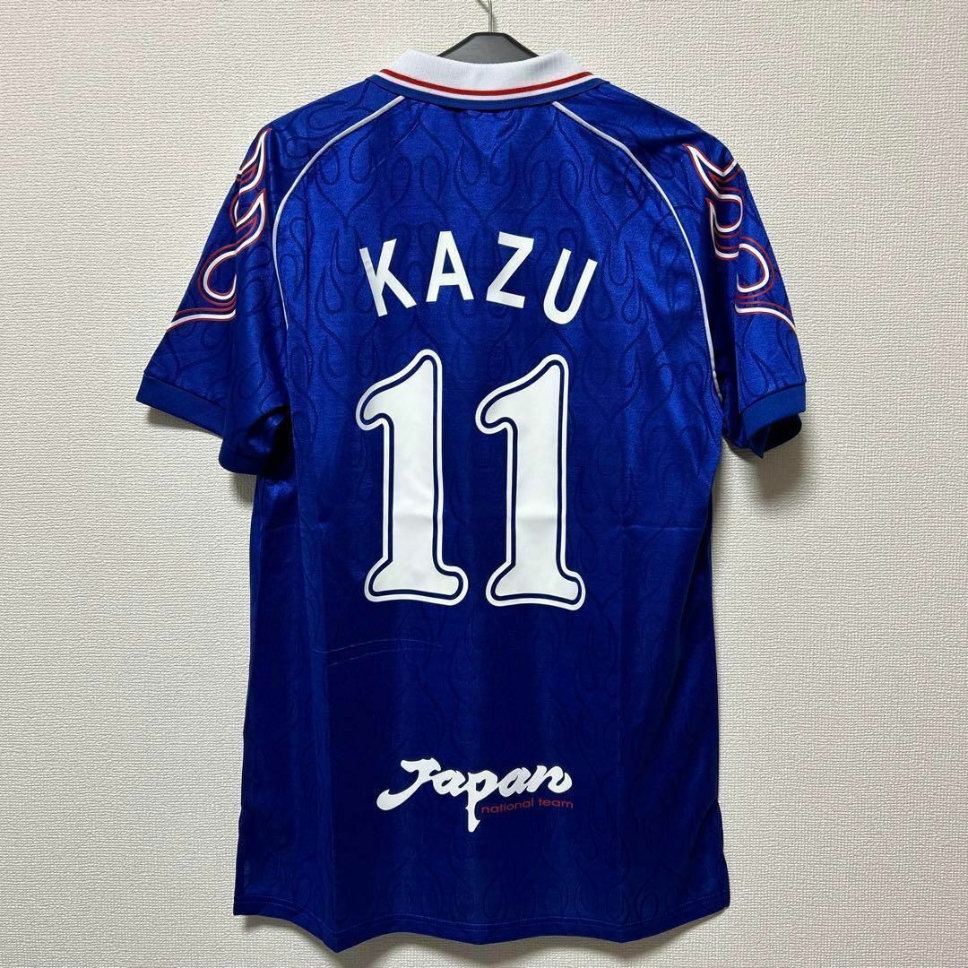 三浦知良98-99 サッカー日本代表レプリカ Lサイズ 11番 三浦知良98-99 サッカー日本代表レプリカ Lサイズ 11番