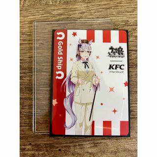 ケンタッキーウマ娘コラボ　ゴールドシップカード(シングルカード)